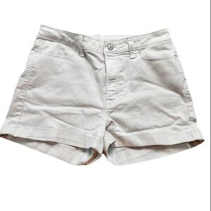 Old Navy Shorts Women’s Jean Denim White WOW High Rise Size 10